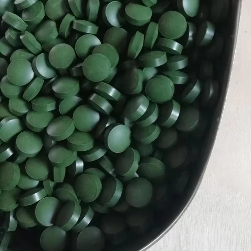 Spirulina Tablet Organic - 100/500/1000pcs High Purity Spirulina Tablets Spiral