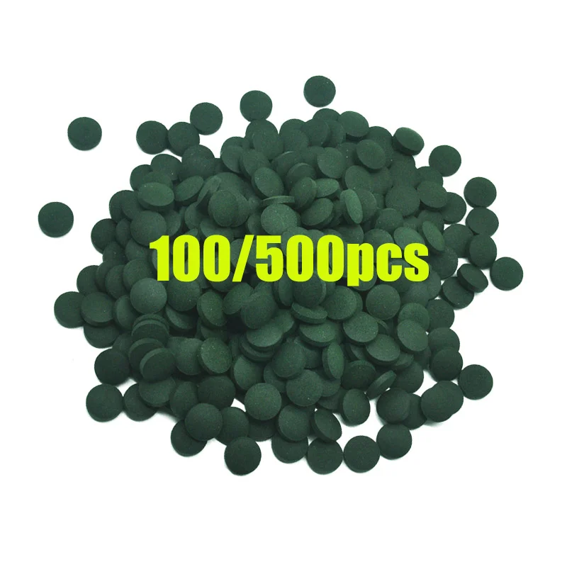 100pcs High Purity Spirulina T - Spirulina Tablet Organic ulasan dan harga