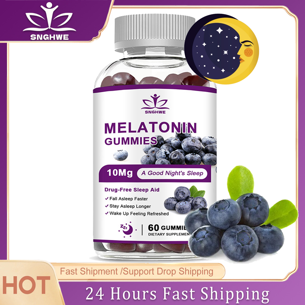 Sleep Melatonin Gummies 10mg F - Melatonin Sleep Gummy ulasan dan harga