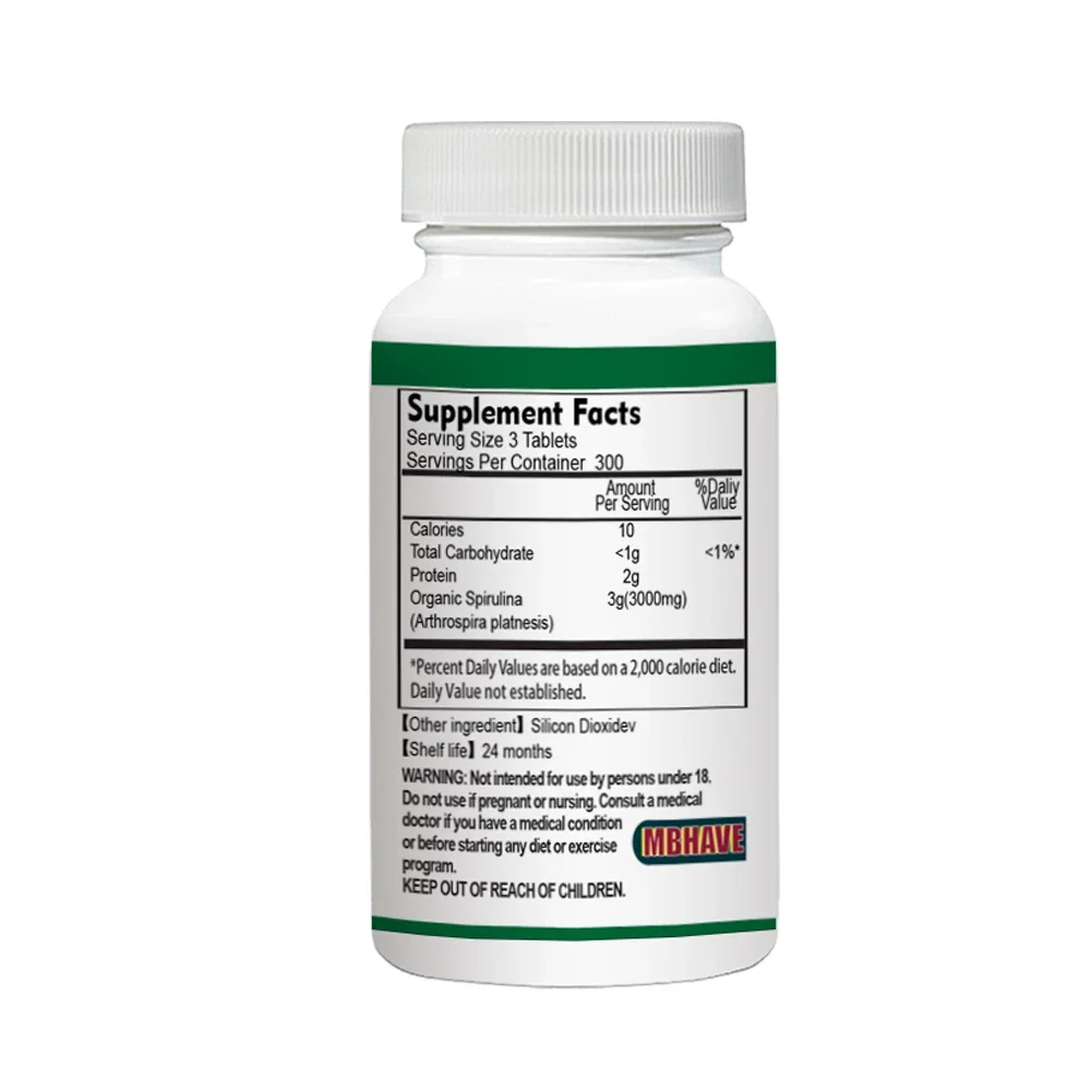 big deal Free shipping Natural - Spirulina Tablet Organic ulasan dan harga