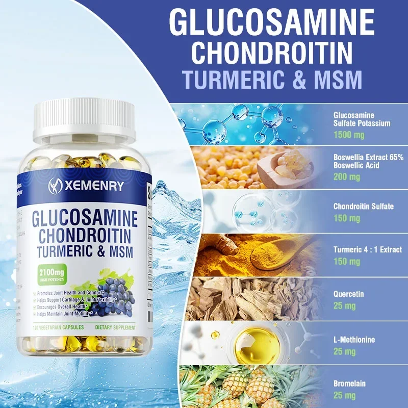Glucosamine Chondroitin Capsul - Glucosamine Chondroitin Joint ulasan dan harga