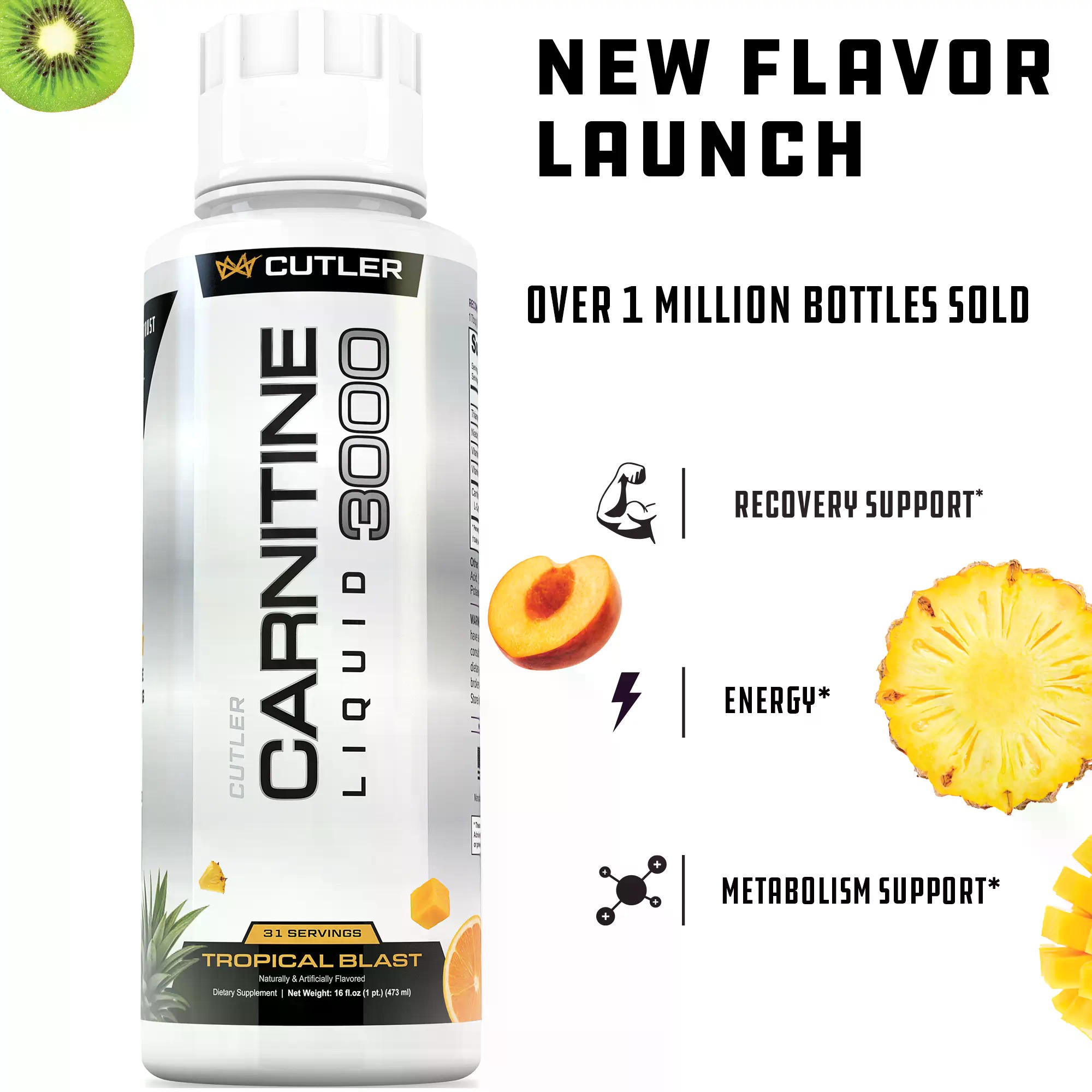 Cutler Nutrition Liquid Carnit - Fitness Nutrition Energy ulasan dan harga