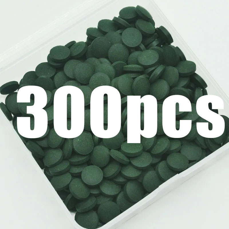 50-300Pcs High Purity Spirulin - Spirulina Tablet Organic ulasan dan harga