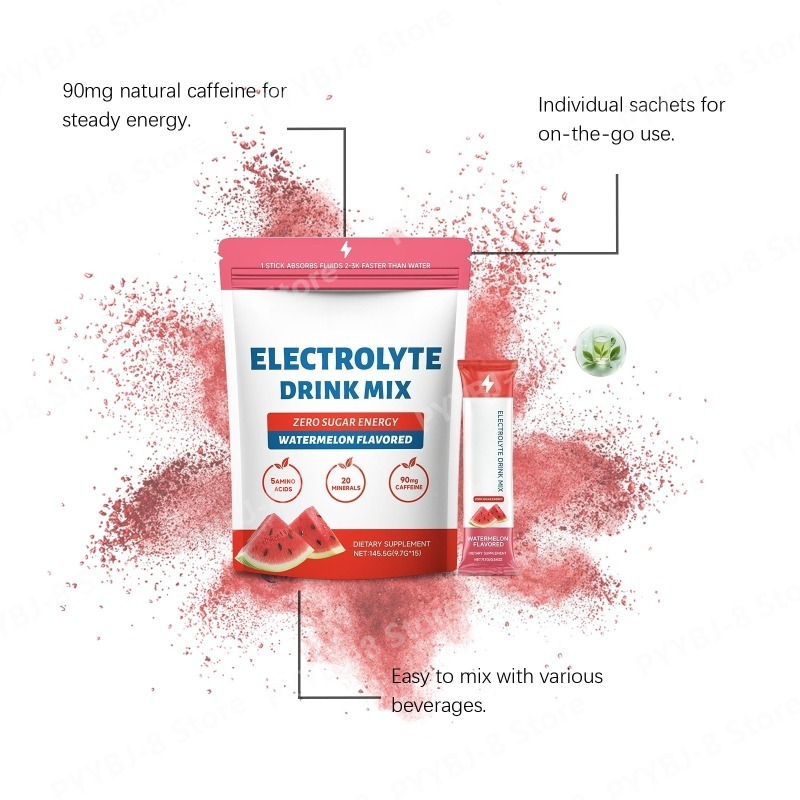 Watermelon Flavor Electrolyte  - Electrolyte Powder Pack ulasan dan harga
