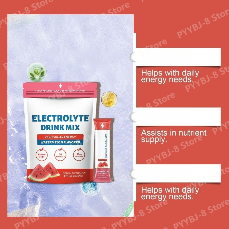 Watermelon Flavor Electrolyte  - Electrolyte Powder Pack ulasan dan harga