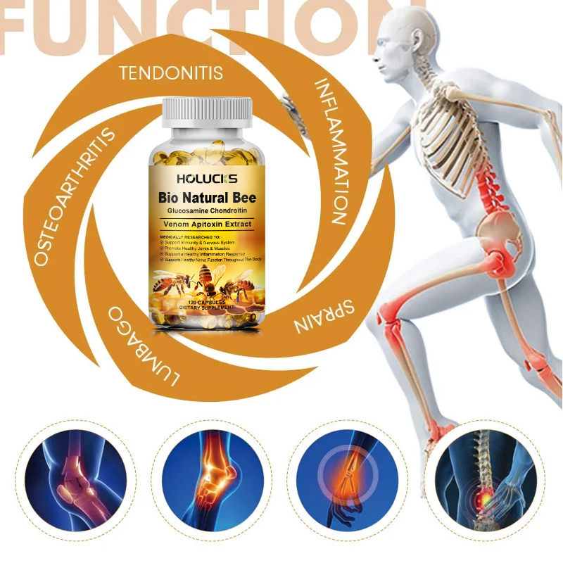 HOLUCKS Bee Glucosamine Chondr - Glucosamine Chondroitin Joint ulasan dan harga