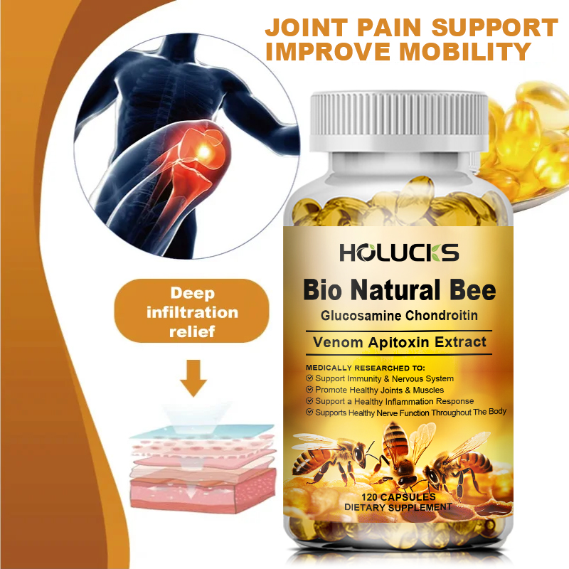 HOLUCKS Bee Glucosamine Chondr - Glucosamine Chondroitin Joint ulasan dan harga