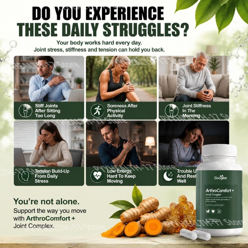 Googeer ArthroComfort+ Joint C - Glucosamine Chondroitin Joint ulasan dan harga
