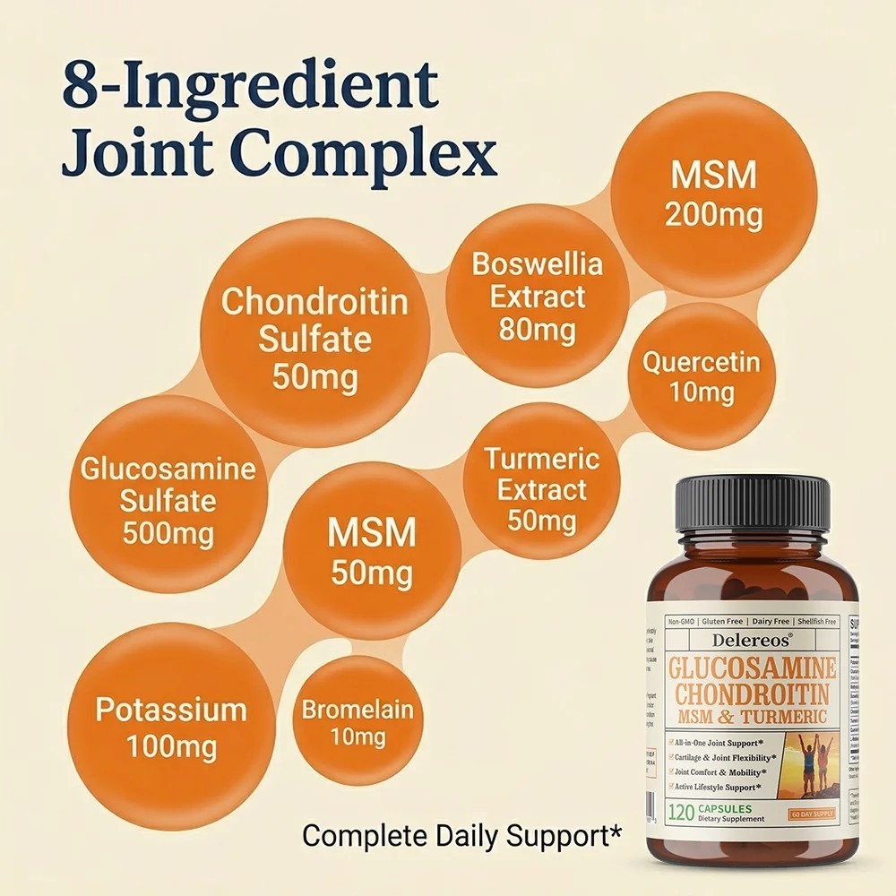 Glucosamine Chondroitin MSM &  - Glucosamine Chondroitin Joint ulasan dan harga