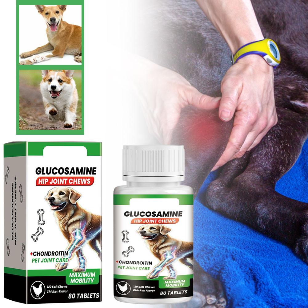 80 Tablets Dog Joint Support P - Glucosamine Chondroitin Joint ulasan dan harga