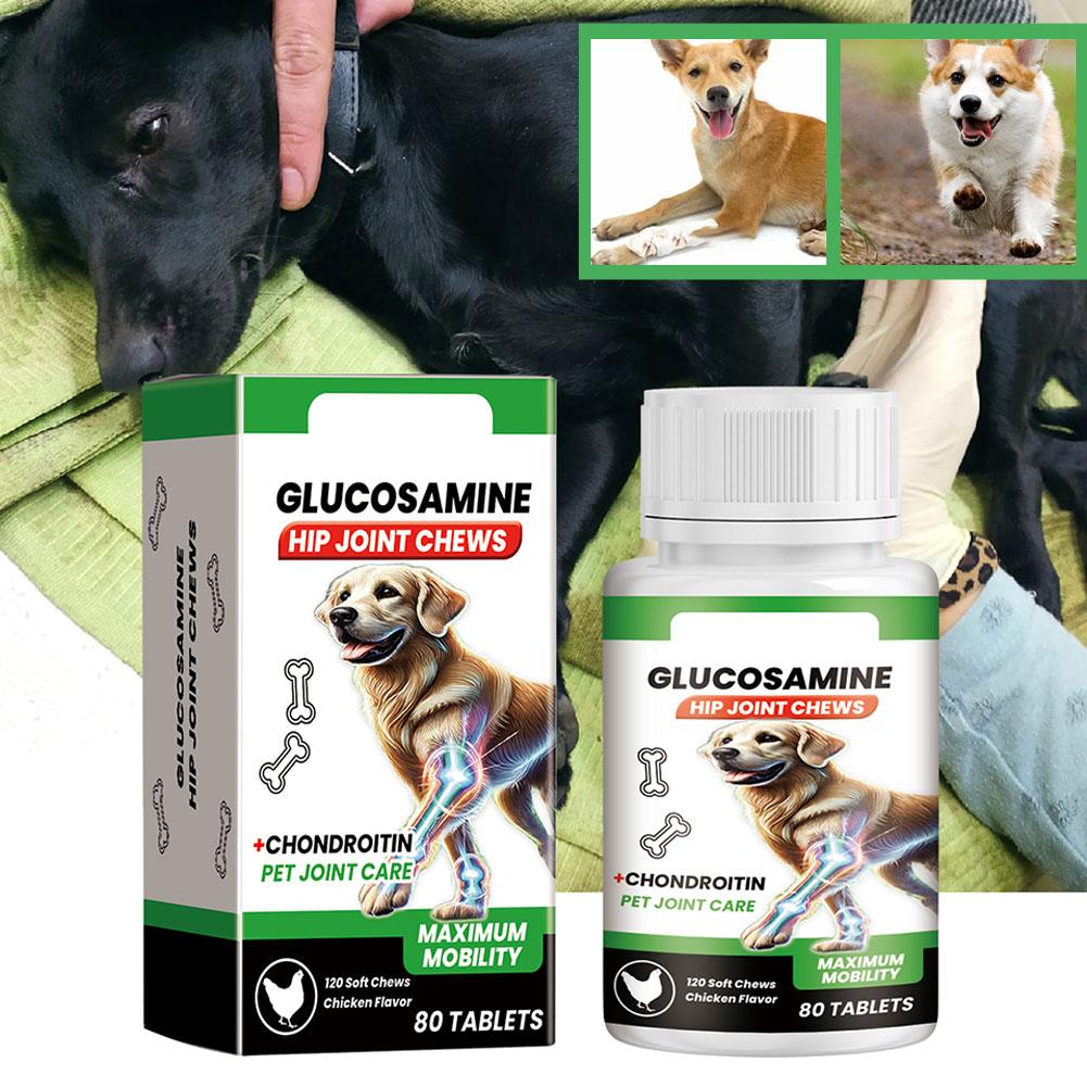 80 Tablets Dog Joint Support P - Glucosamine Chondroitin Joint ulasan dan harga