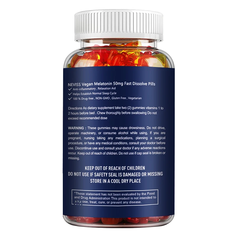 Melatonin Gummies 50mg - Sleep - Melatonin Sleep Gummy ulasan dan harga