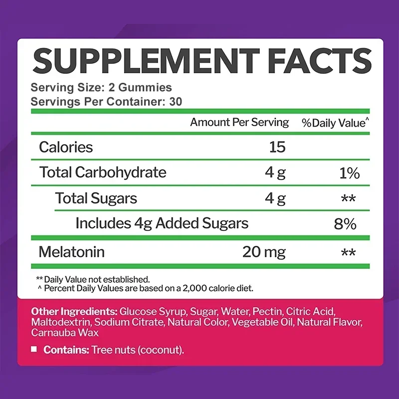 Melatonin Gummies - Enhances I - Melatonin Sleep Gummy ulasan dan harga