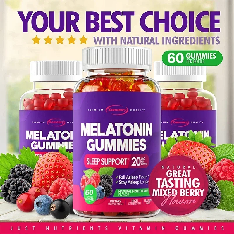 Melatonin Gummies - Enhances I - Melatonin Sleep Gummy ulasan dan harga